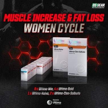 Muscle Increase & Fat Loss Women Cycle Ultima Pharmaceuticals