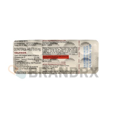 Veltride 0.5 mg Intas Pharmaceuticals