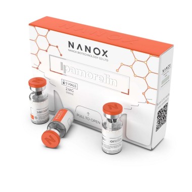 IPAMORELIN, 5 VIALS x 2MG Nanox Nanox